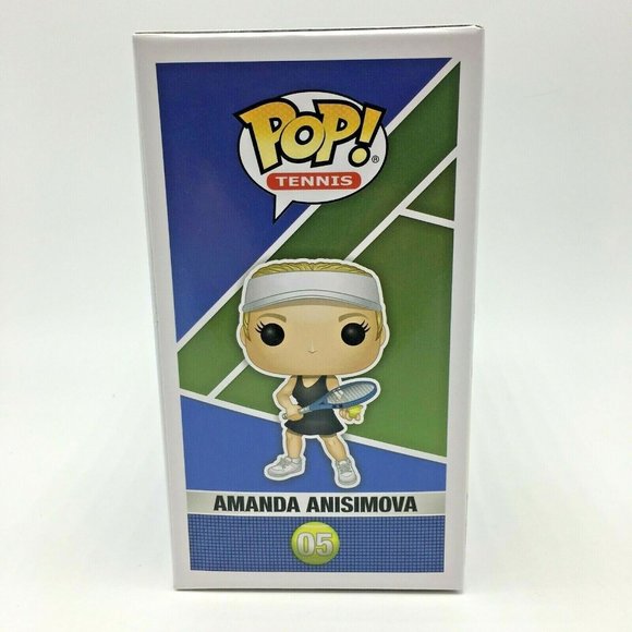 Funko Pop Tennis - Amanda Anisimova (#05,NEW) - Picture 6 of 8